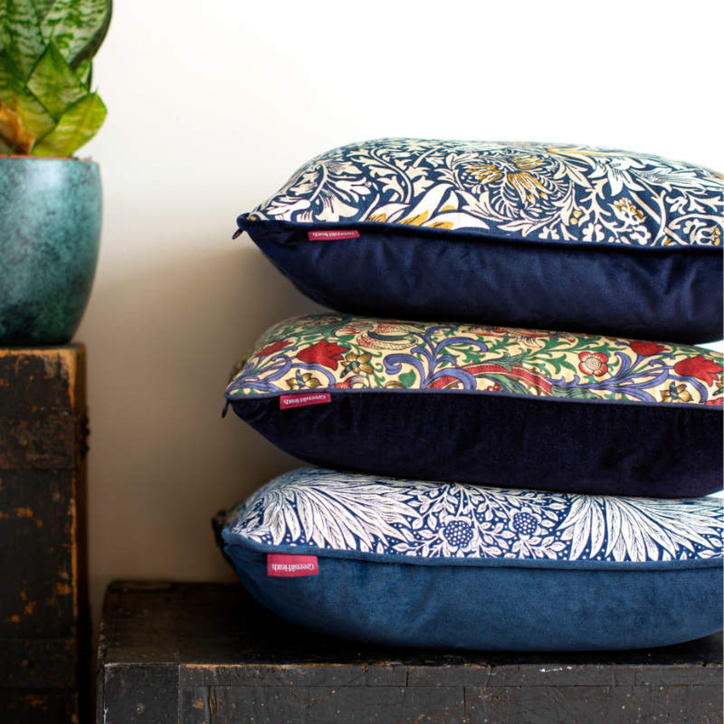Marigold Indigo Cushion