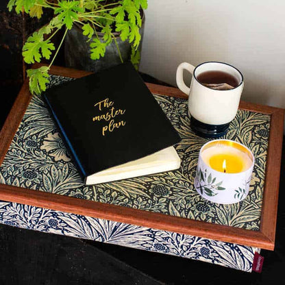 Marigold Indigo Lap Tray