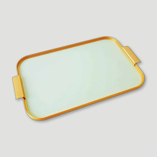 Mellow Green S18 Tray from Kaymet - British Made Serving Trays