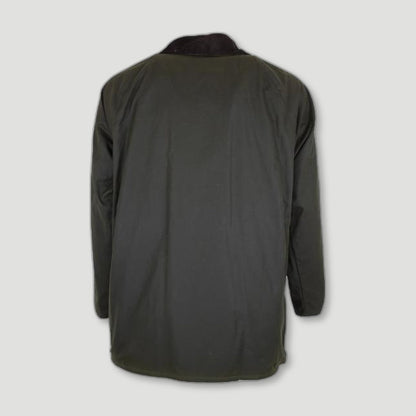 Men's Gamekeeper Waxed Jacket - Olive Green