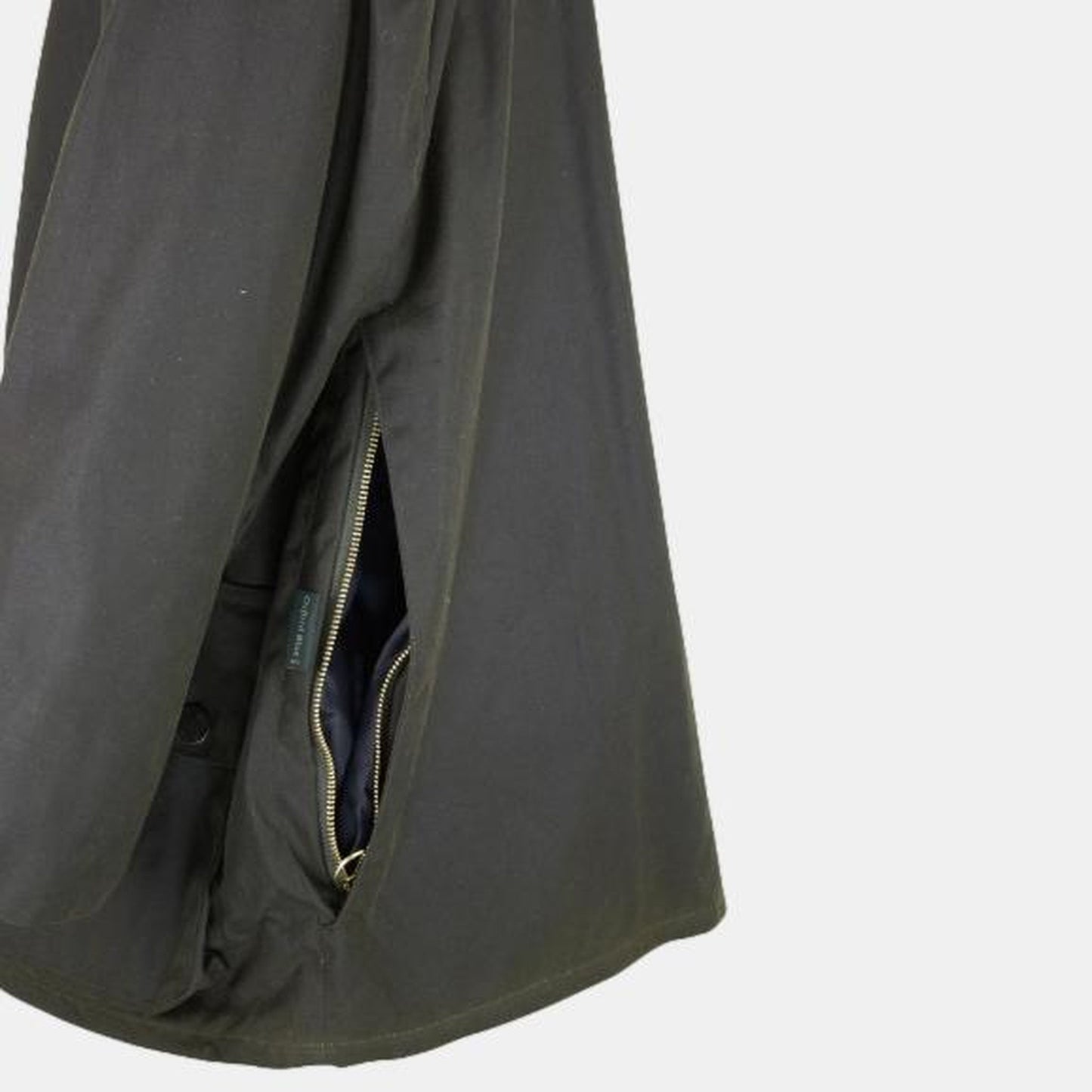 Men's Gamekeeper Waxed Jacket - Olive Green