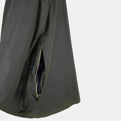 Men's Gamekeeper Waxed Jacket - Olive Green