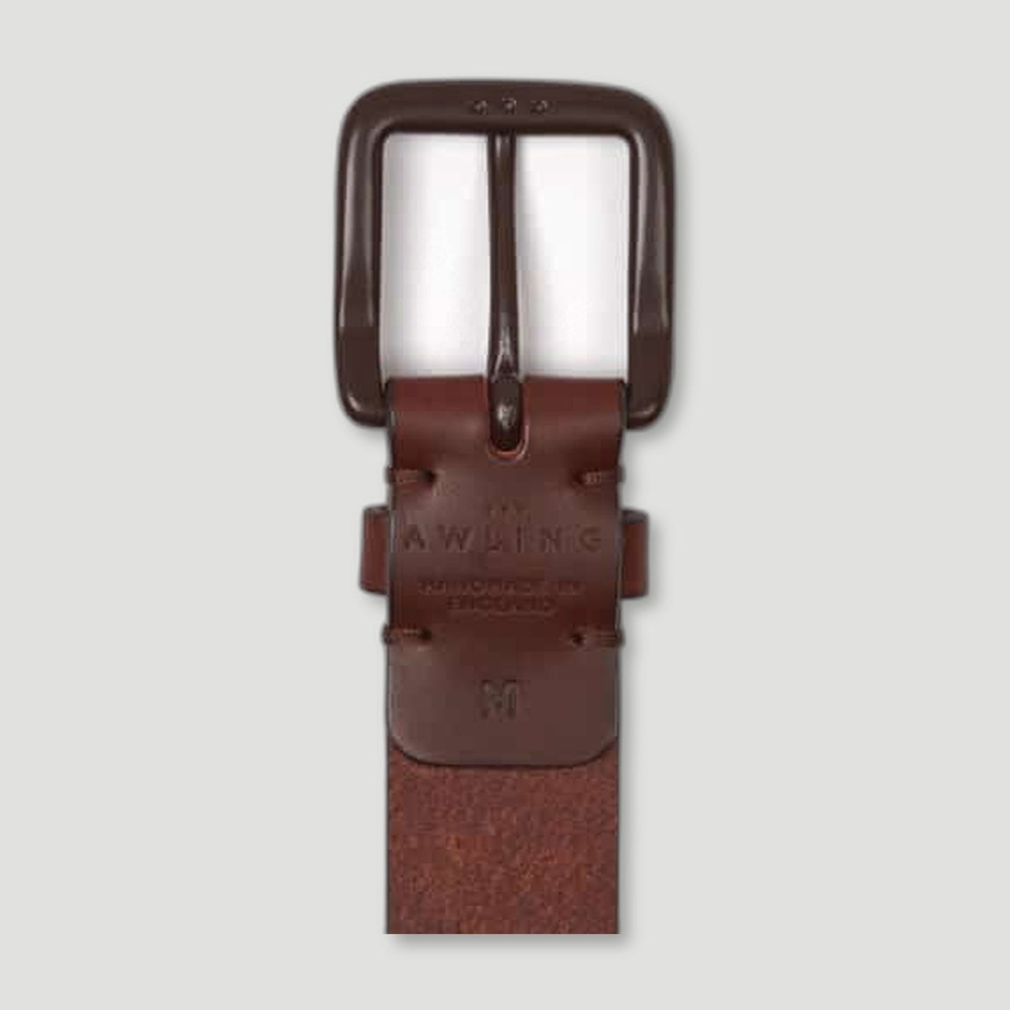Modernist Belt - Russet Brown/Brown