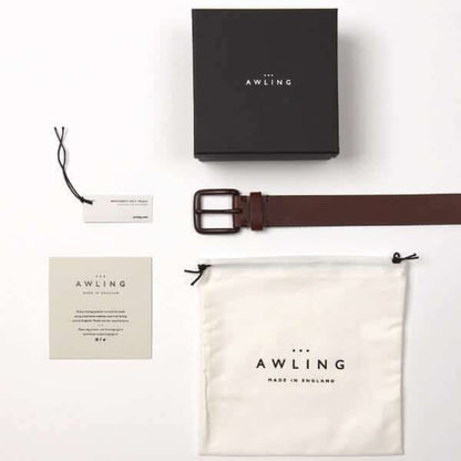 Modernist Belt - Russet Brown/Brown