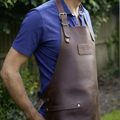 Montford Leather Apron - Towel Loop