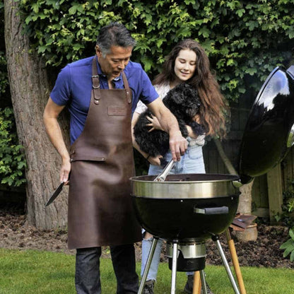 Montford Leather Apron - Towel Loop