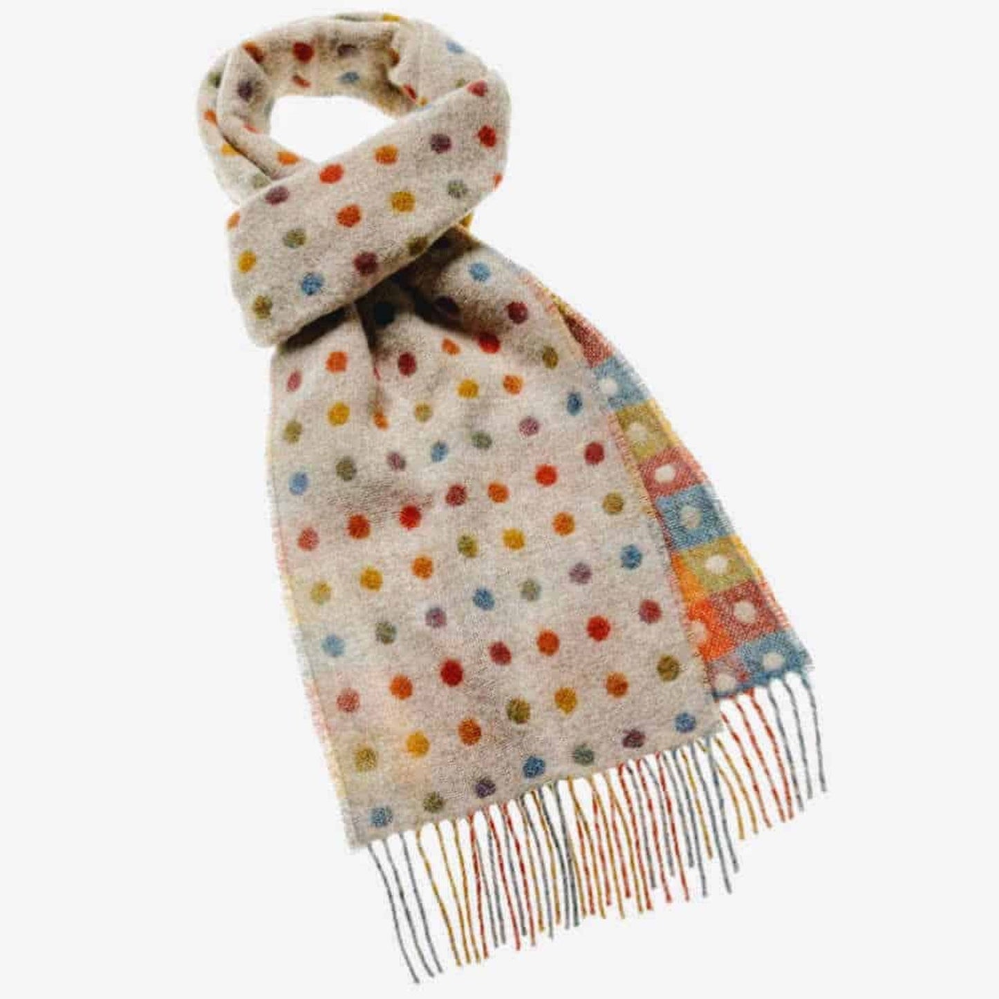 Multi-spot Scarf - Stone