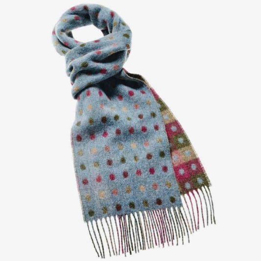 Multi-spot Scarf - Teal