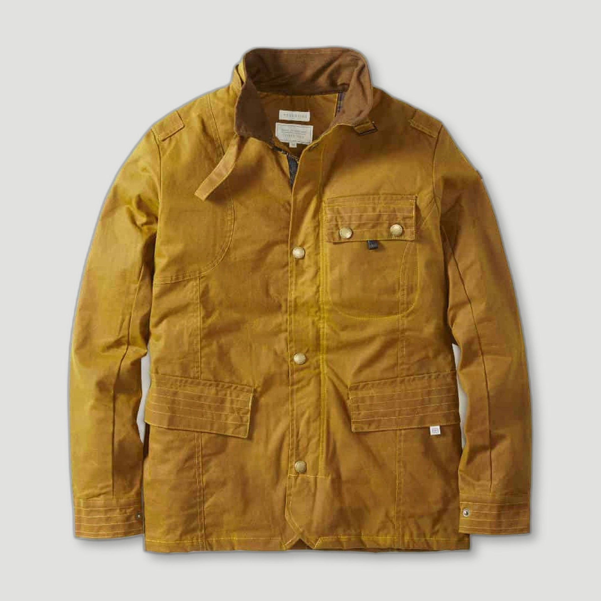 Mustard Bexley Jacket from Peregrine Clothing - British Made Clothing