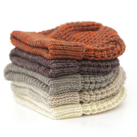 Natural White Beanie