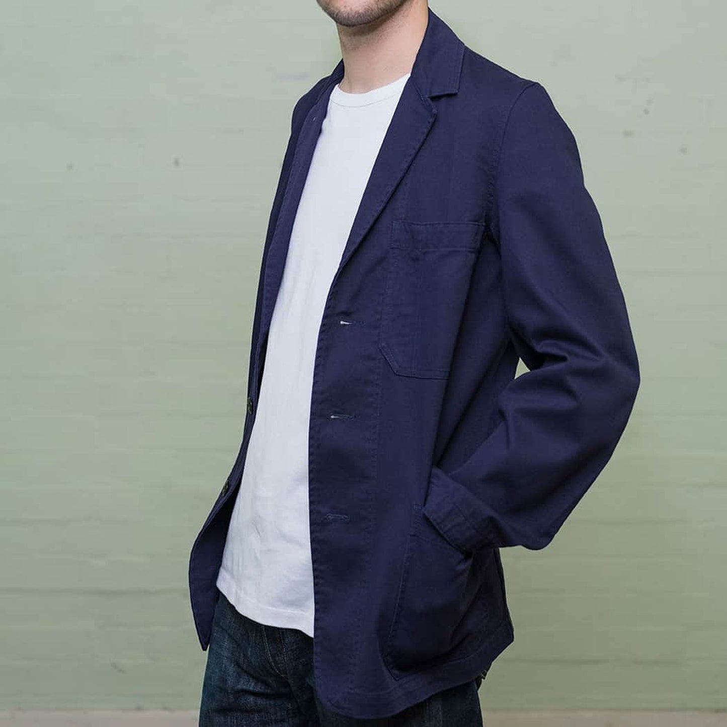 Navy Engineer Jacket