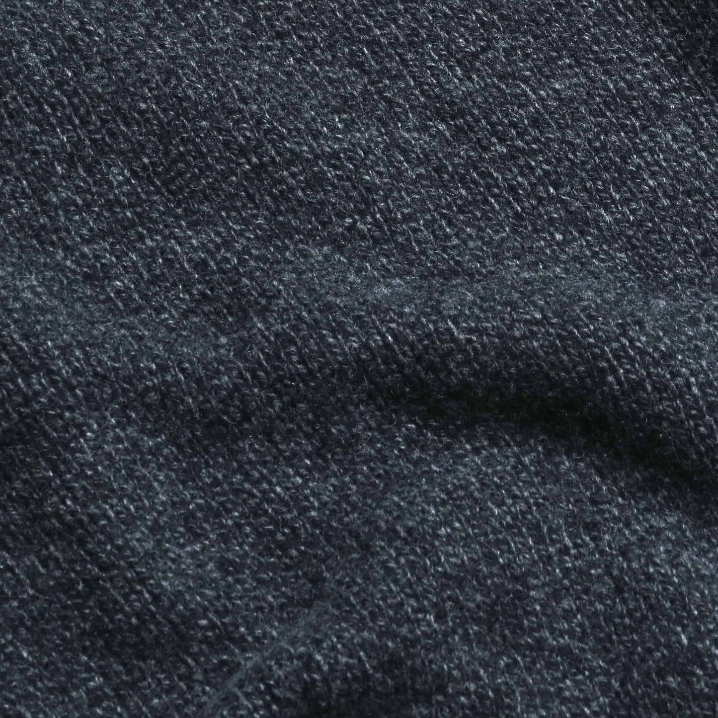Navy Newman Lambswool Roll Neck Jumper