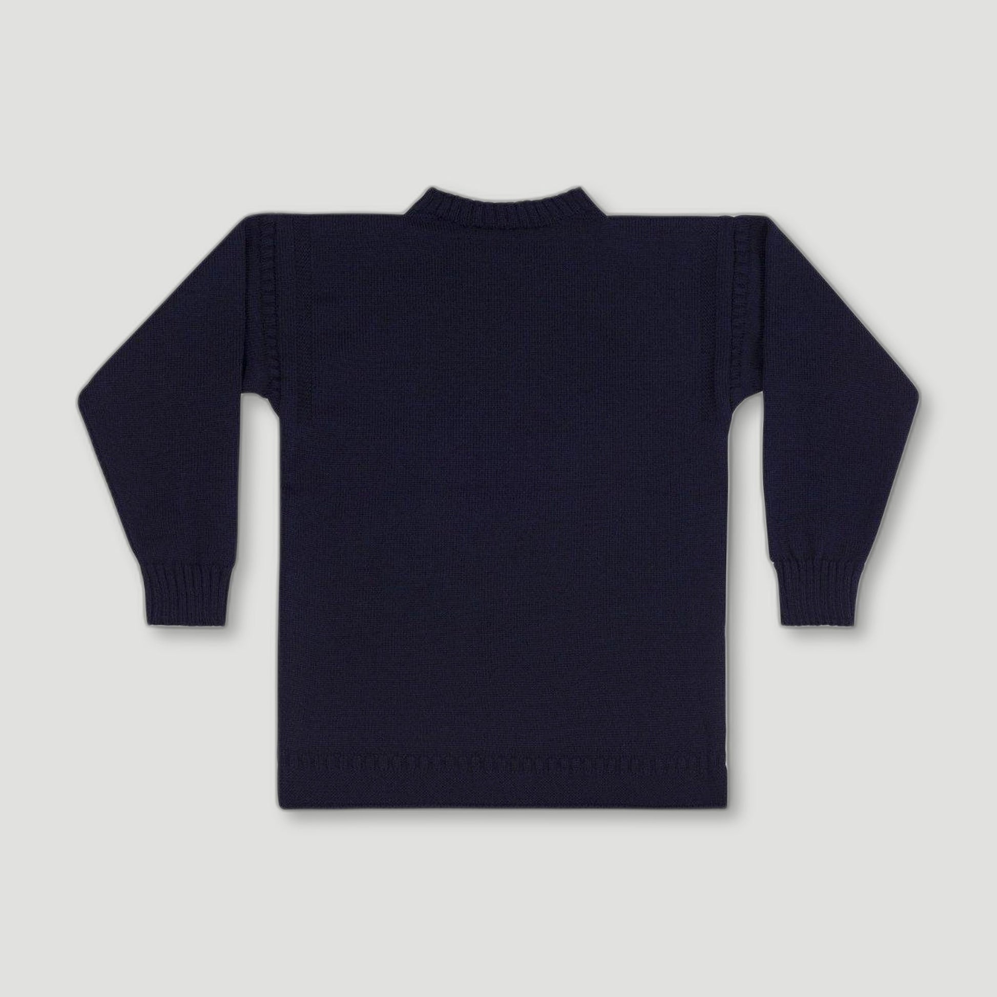 NAVY TRADITIONAL GUERNSEY JUMPER