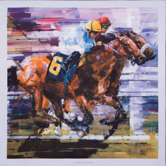 Neck And Neck Silk Pocket Square Medium