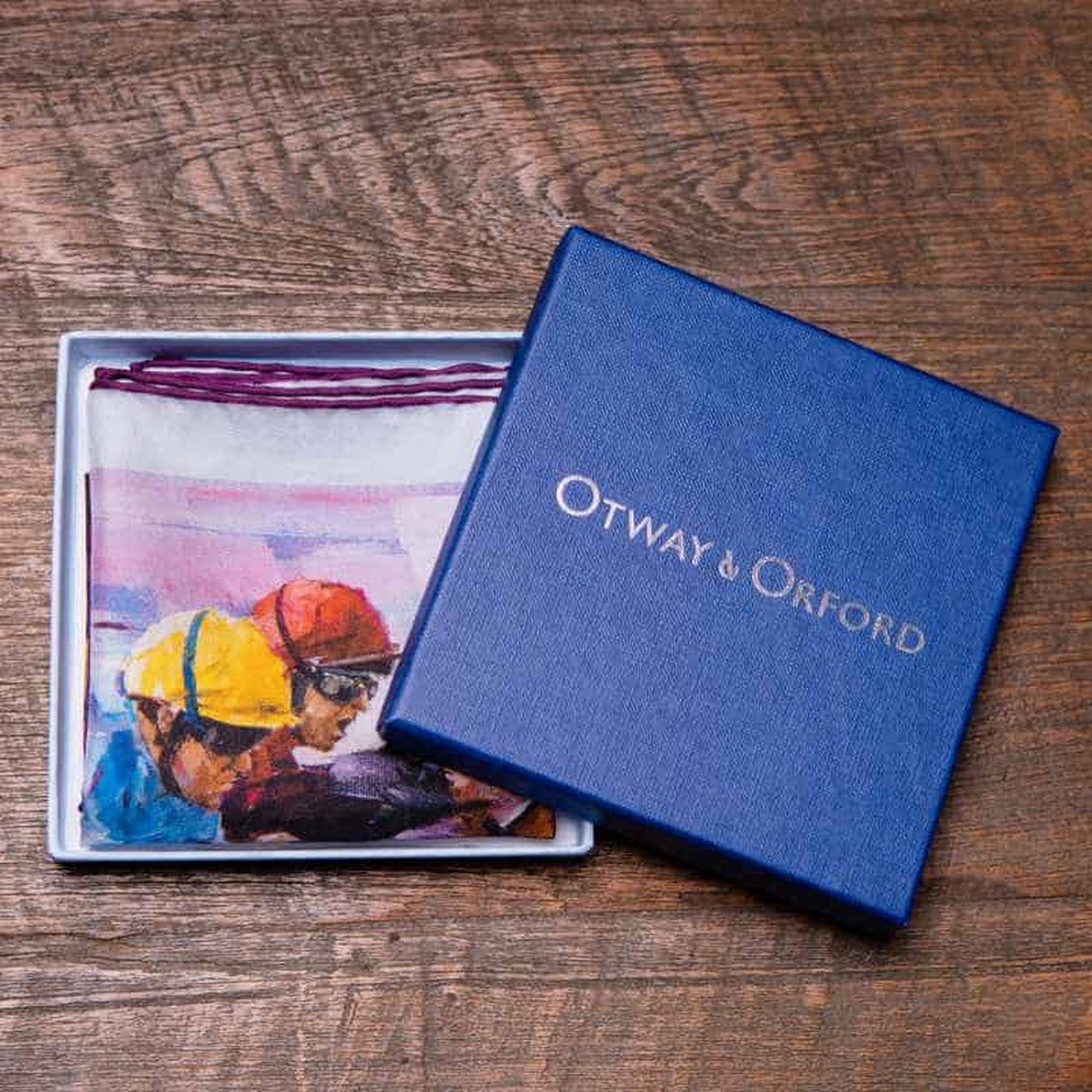 Neck And Neck Silk Pocket Square