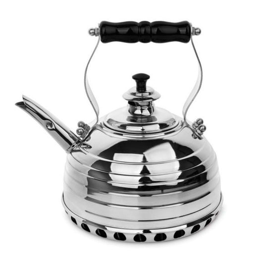 No11 Chrome Whistling Kettle for Gas