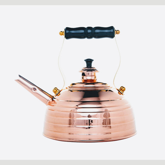No12 Beehive Copper Whistling Kettle for Induction