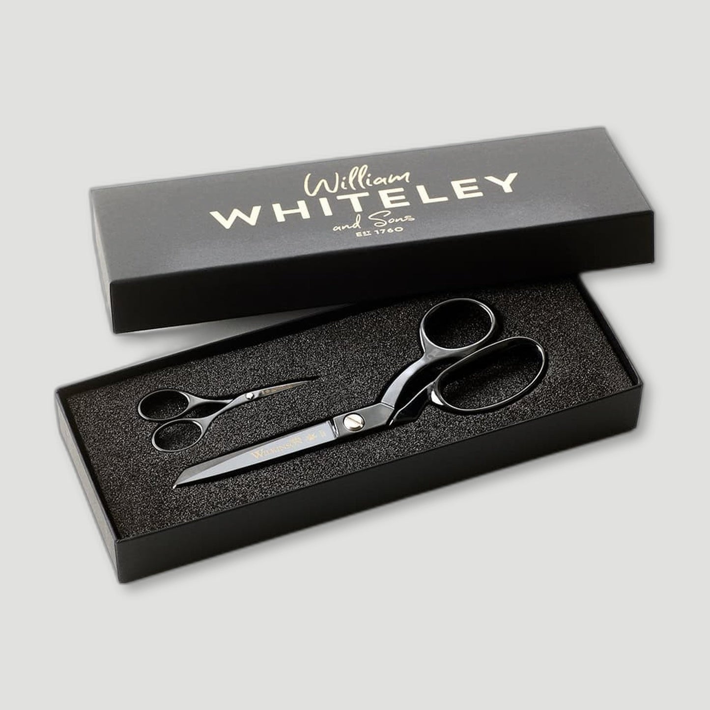 Noir Sewing Set from William Whiteley & Sons - British Made Scissors