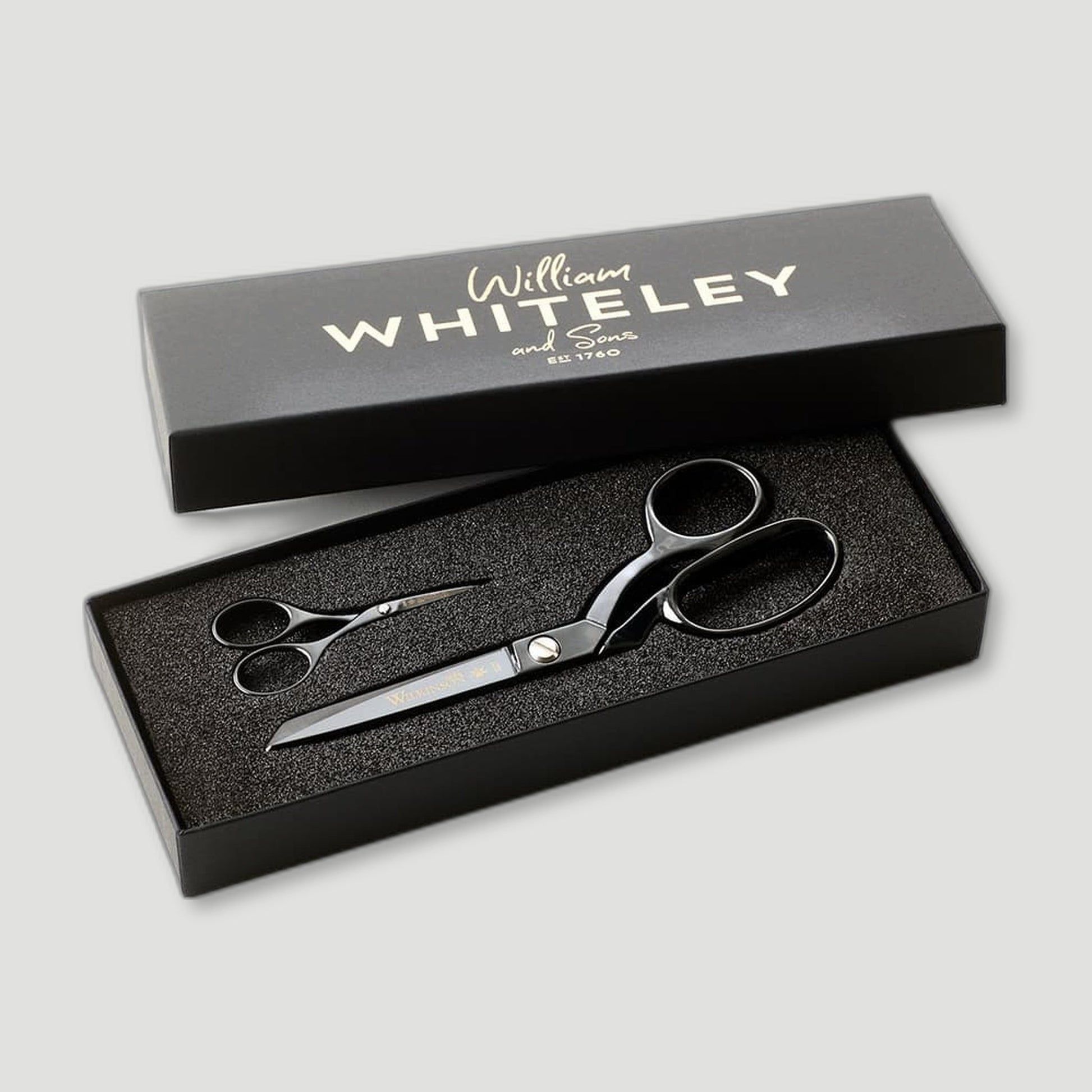 Noir Sewing Set from William Whiteley & Sons - British Made Scissors