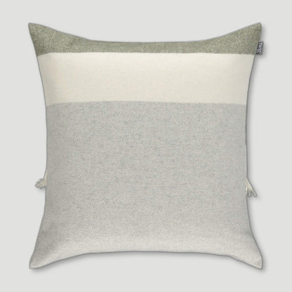 Back view of Nordic Cushion from Twig - British Made Wool Throws
