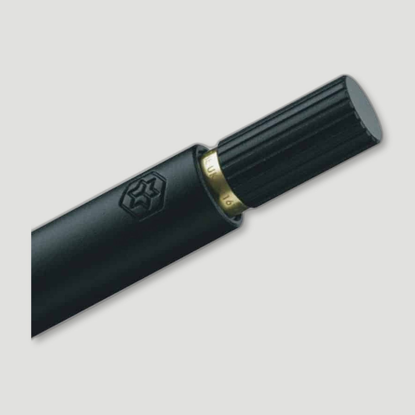 Top view of Northern Coal Pen from Ajoto - British Made Pens