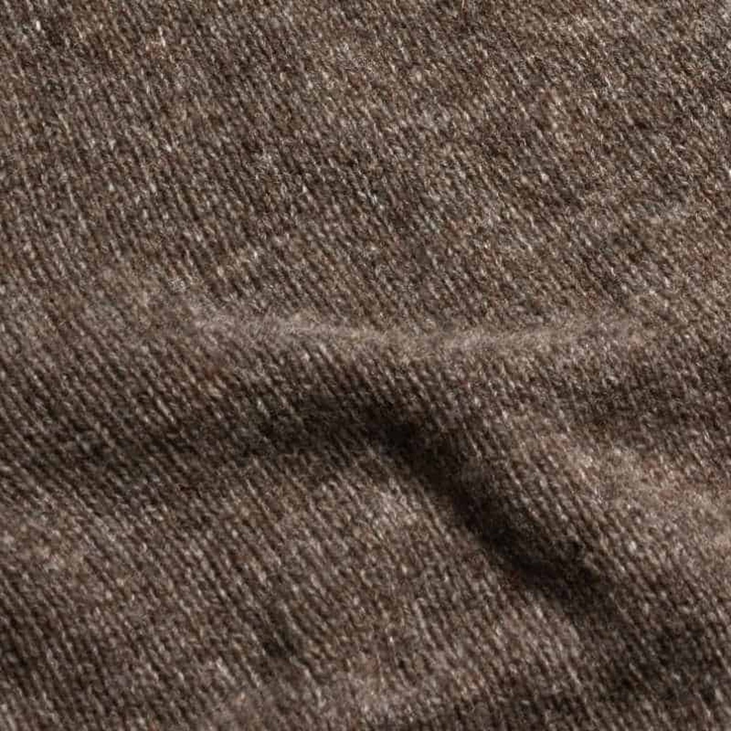 Nutmeg Wreay Shetland Wool Crew Neck