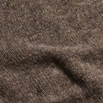 Nutmeg Wreay Shetland Wool Crew Neck