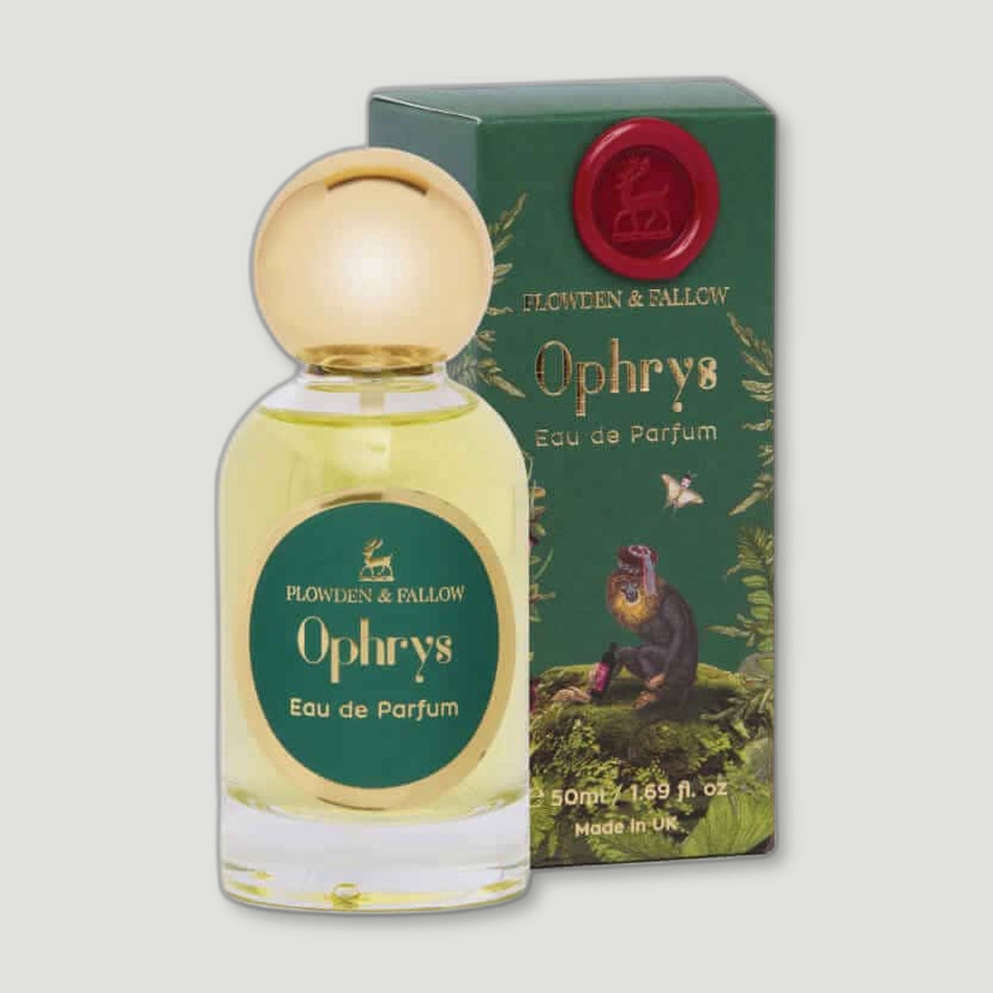 Ophrys Eau De Parfum 50ML from Plowden & Fallow - British Made Perfumes & Fragrances
