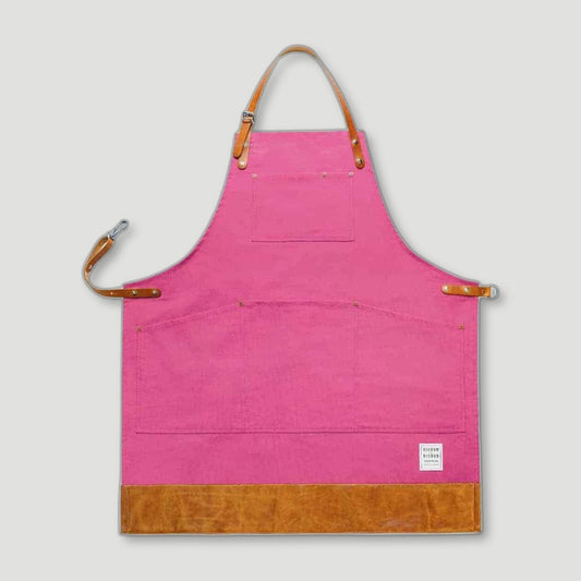 Original Pink Apron from Risdon & Risdon - British Made Aprons