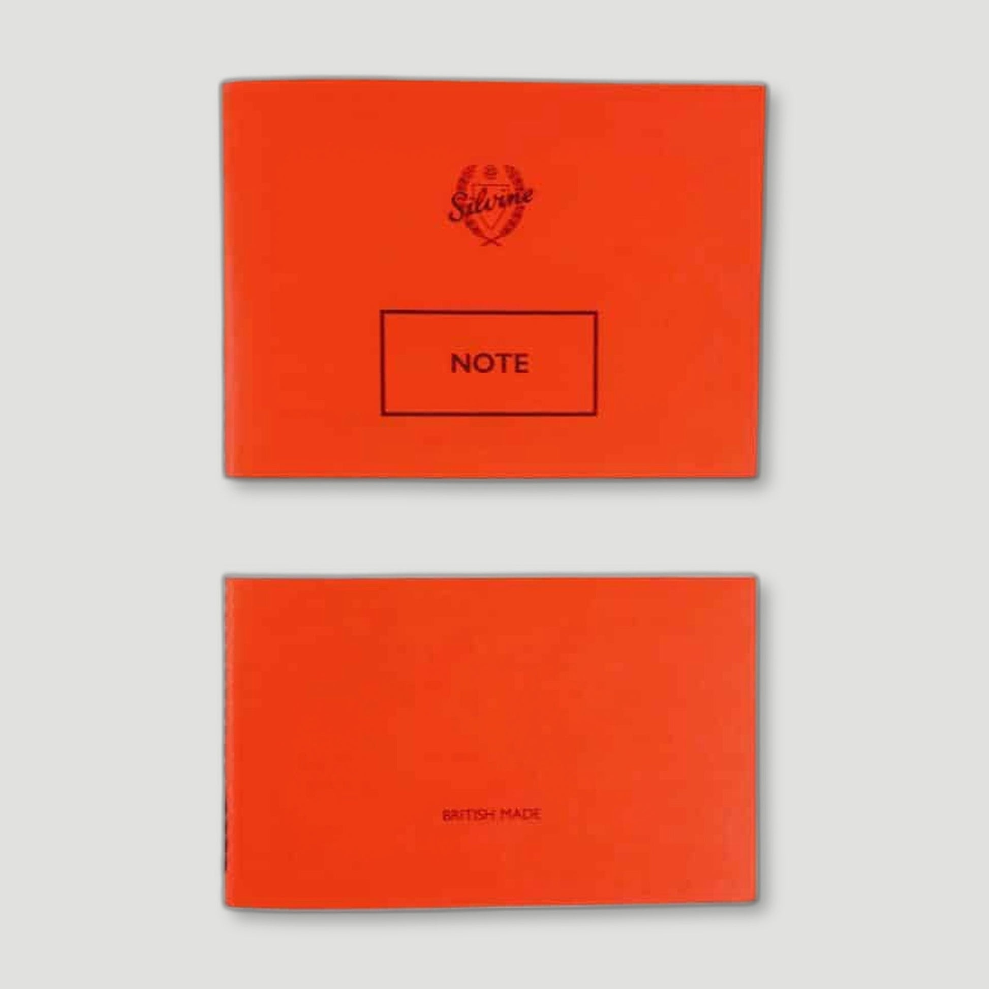 Original Red Note Book from Silvine Originals - British Made Stationery