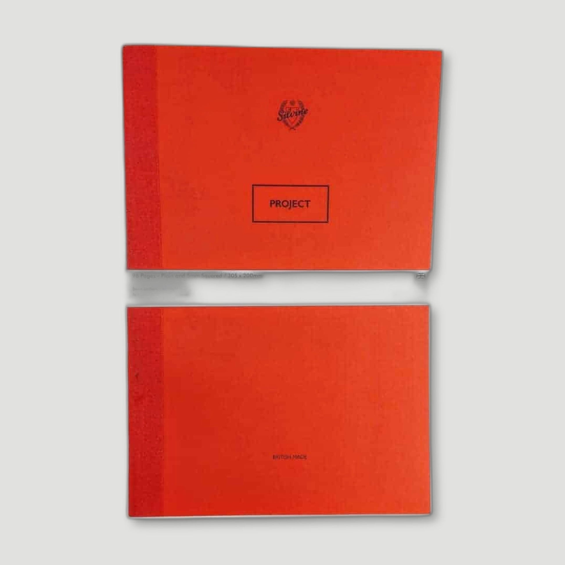 Original Red Project Book from Silvine Originals - British Made Stationery