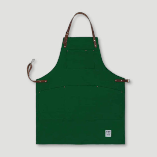 Original Shropshire Green Apron from Risdon & Risdon - British Made Aprons