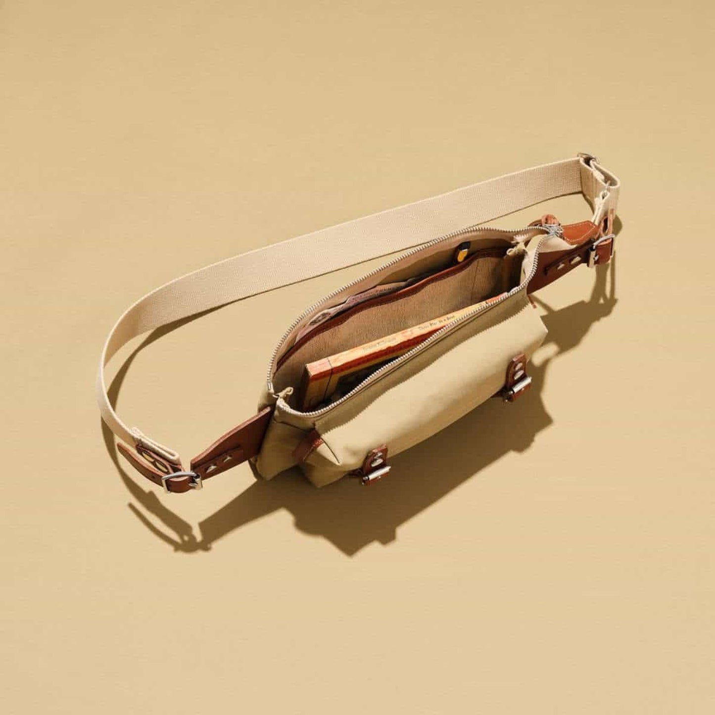 Owlpen Scout Taupe Sling Bag