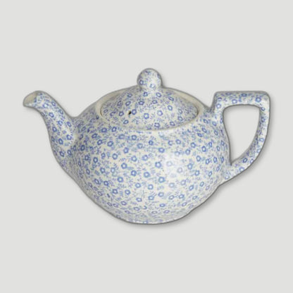 Pale Blue Felicity Teapot from Burleigh Pottery - British Made Tableware