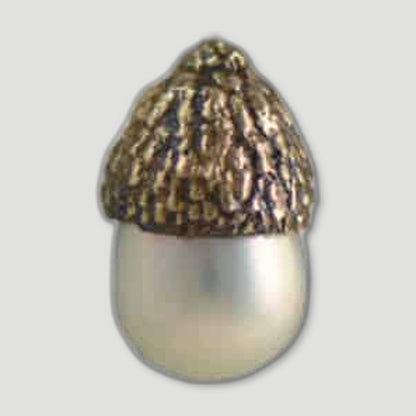 Pearl Acorn Necklace from Issy White - British Made Women'S Jewellery