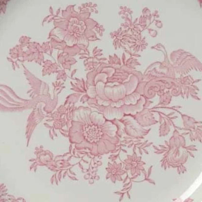 Pink Asiatic Pheasants Breakfast Cup Gift Set