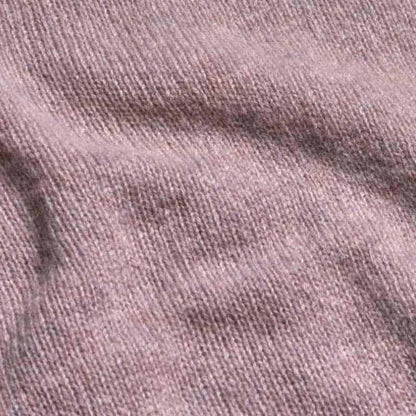 Pink Wreay Shetland Wool Crew Neck