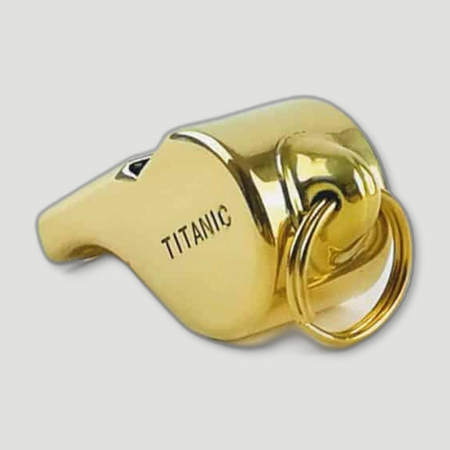 Polished Brass Titanic Whistle from ACME Whistles - British Made Whistles