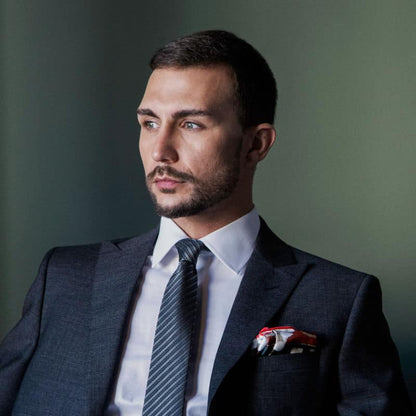 Put Your Foot Down Silk Pocket Square