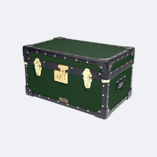 Racing Green Steamer Trunk