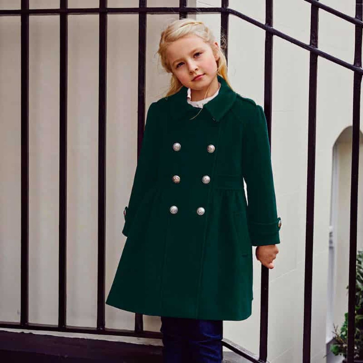 Racing Green Westminster Cashmere Girls Dress Coat