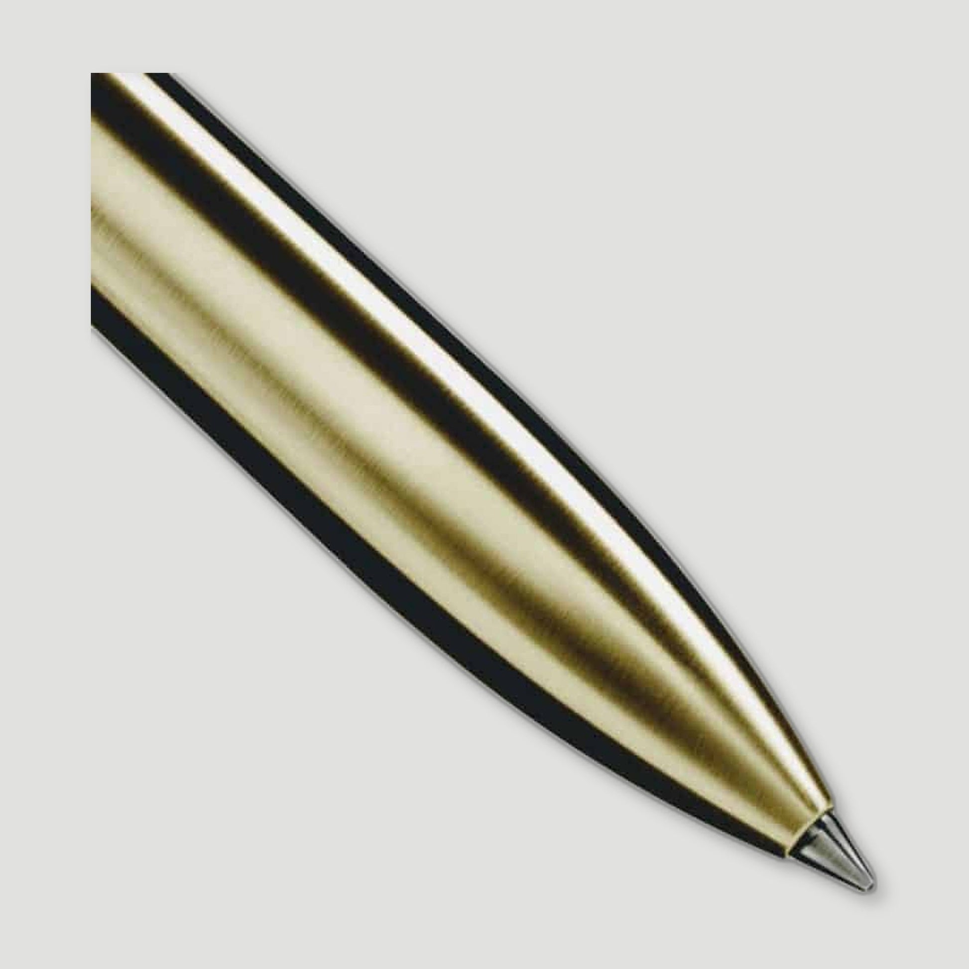 Raw Brushed Brass Pen from Ajoto - British Made Pens