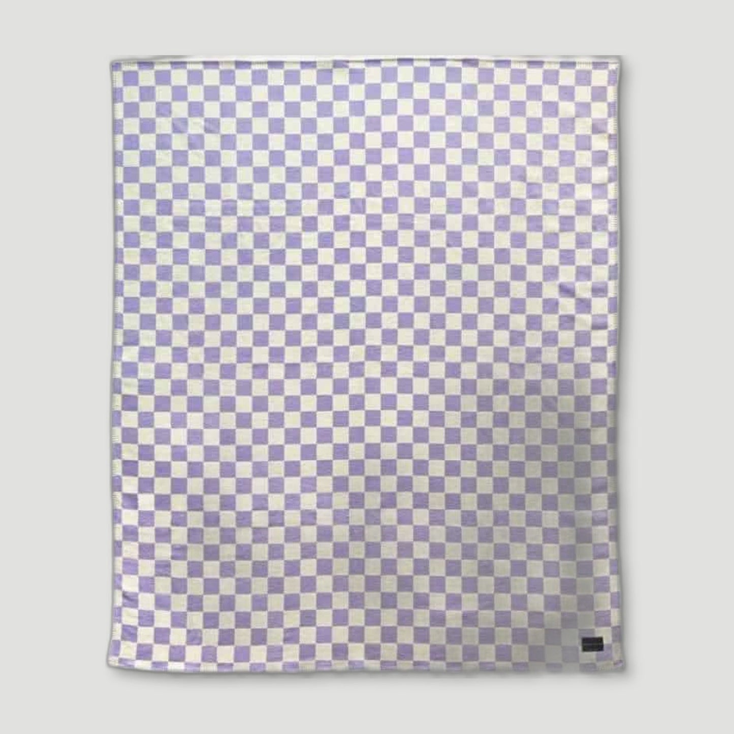 Recycled Cotton Sona Throw - Lilac from One Nine Eight Five - British Made Homeware