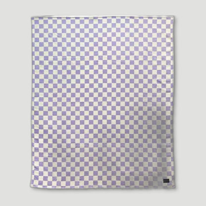 Recycled Cotton Sona Throw - Lilac from One Nine Eight Five - British Made Homeware