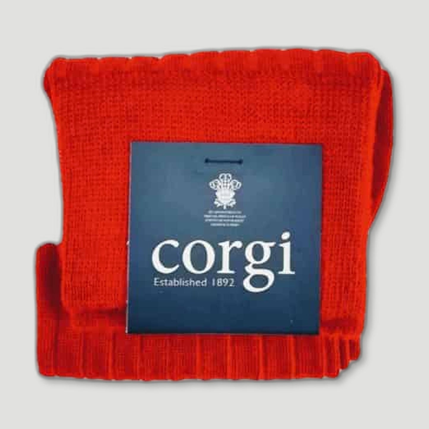Red Wool Socks | Lightweight from Corgi Socks - British Made Wool Socks