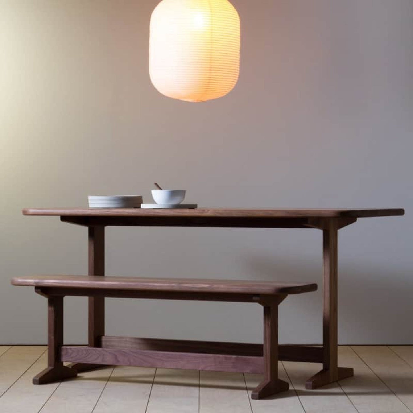 Refectory Table in Walnut