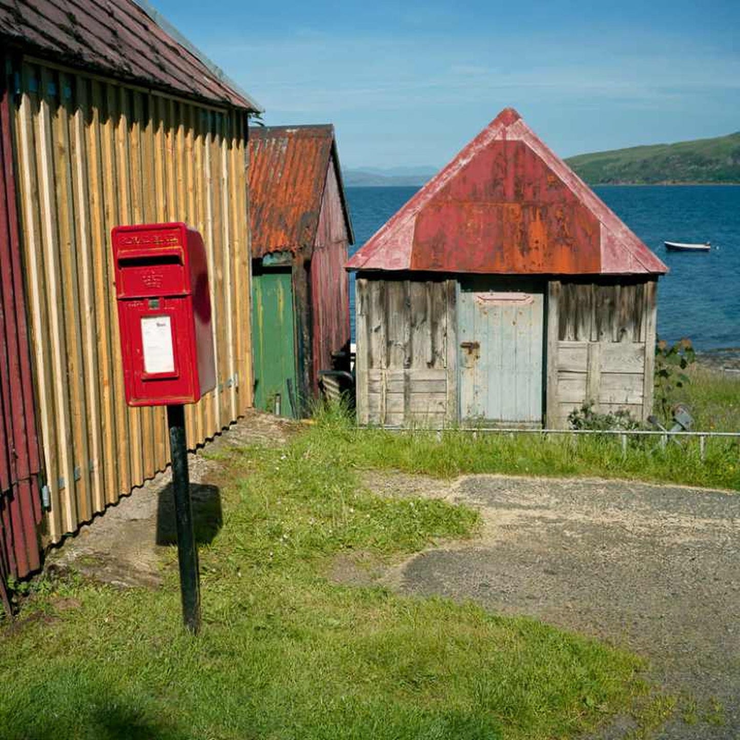 Remote Scottish Postboxes Postcards - Martin Parr
