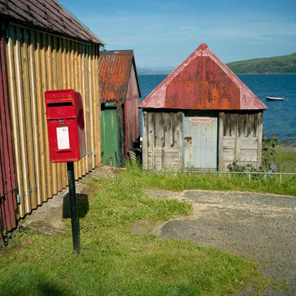 Remote Scottish Postboxes Postcards - Martin Parr