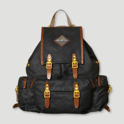 Rockness Backpack Black Marten from Portamus - British Made Bags