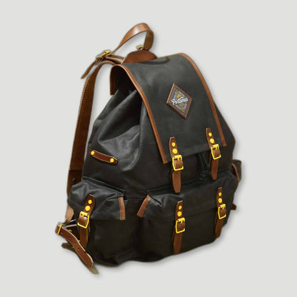 Rockness Backpack Black Marten from Portamus - British Made Bags